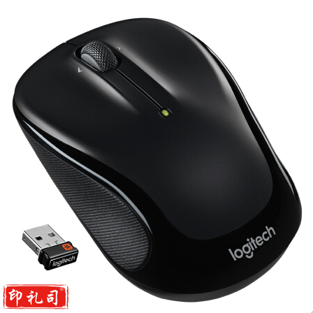罗技(Logitech)M325s 鼠标 无线鼠标 办公鼠标 对称鼠标 优联 黑色 带无线2.4G接收器 XTGM01311219034448