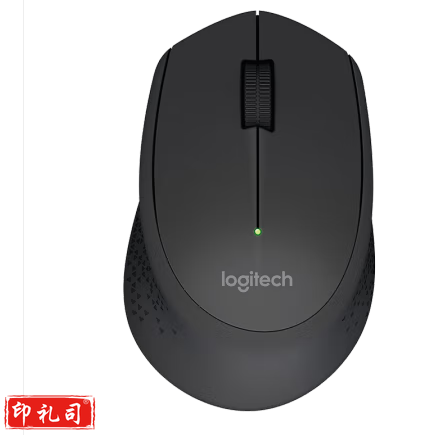 罗技（Logitech）M280(M275) 鼠标 无线鼠标 办公鼠标 右手鼠标 黑色 带无线2.4G接收器 