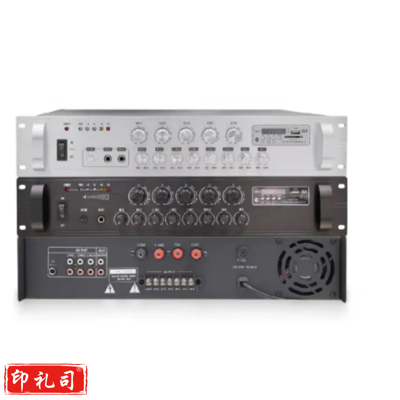 麦瑞欧广播定压功放大功率蓝牙校园公共广播五分区背景音乐功放音响系统 MRO YH-5500