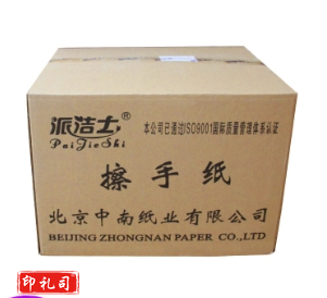 折叠式擦手纸 三折复合擦手纸 200抽×20包 吸水纸 (箱)