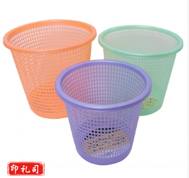 垃圾桶 网眼垃圾桶 纸篓网眼纸篓 上口22.5*底15*高19.5 cm废纸篓