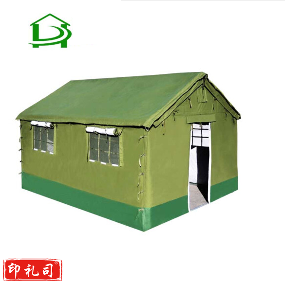 加厚圆管施工棉帐篷  户外防雨保暖帐篷 3*4米