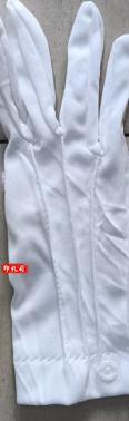 礼仪白手套 白色手套检阅手套劳保家务手套