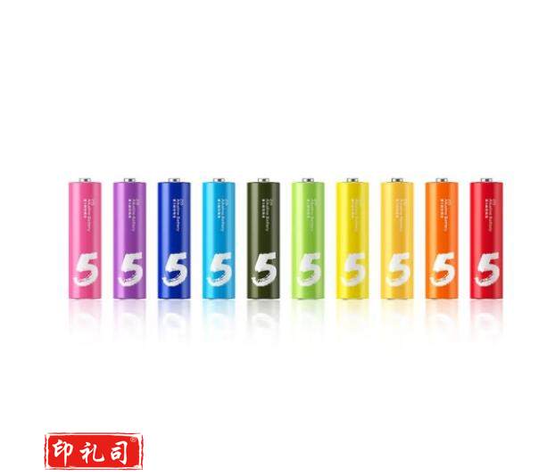 小米(MI)紫米彩虹5号电池多色碱性电池 10粒装