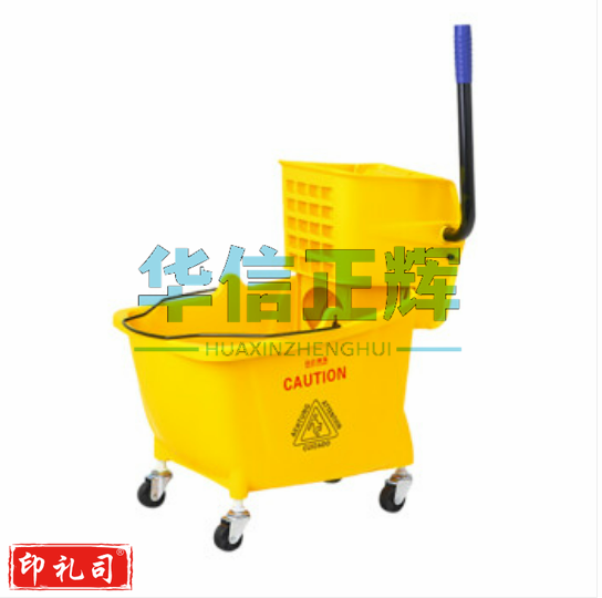 白云清洁(baiyun cleaning)AF08080 单桶榨水车酒店物业清洁车 32L