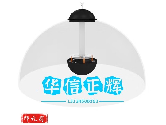 精宏聚音罩 定向音响 最新款展厅集音宝 拢音喇叭 集声音箱 太空罩 可选感应音箱 加强雷达感应 760mm直径 Jh-j400hk