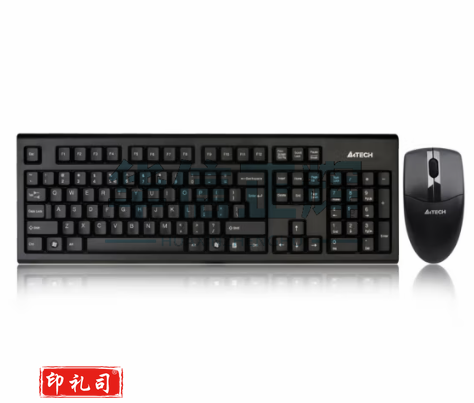 双飞燕 3100N 键盘+鼠标 套装   黑色