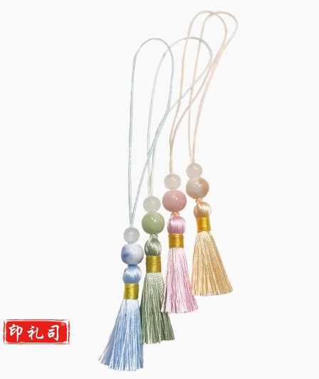 迷你小流苏书签挂绳中国风文艺复古流苏穗子挂件学生用书签挂绳(每组20条)颜色备注不备注随机发货