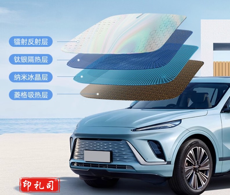 汽车遮阳前挡板车内防晒隔热遮光帘车窗玻璃遮阳伞罩小车遮阳神器，下单备注车型