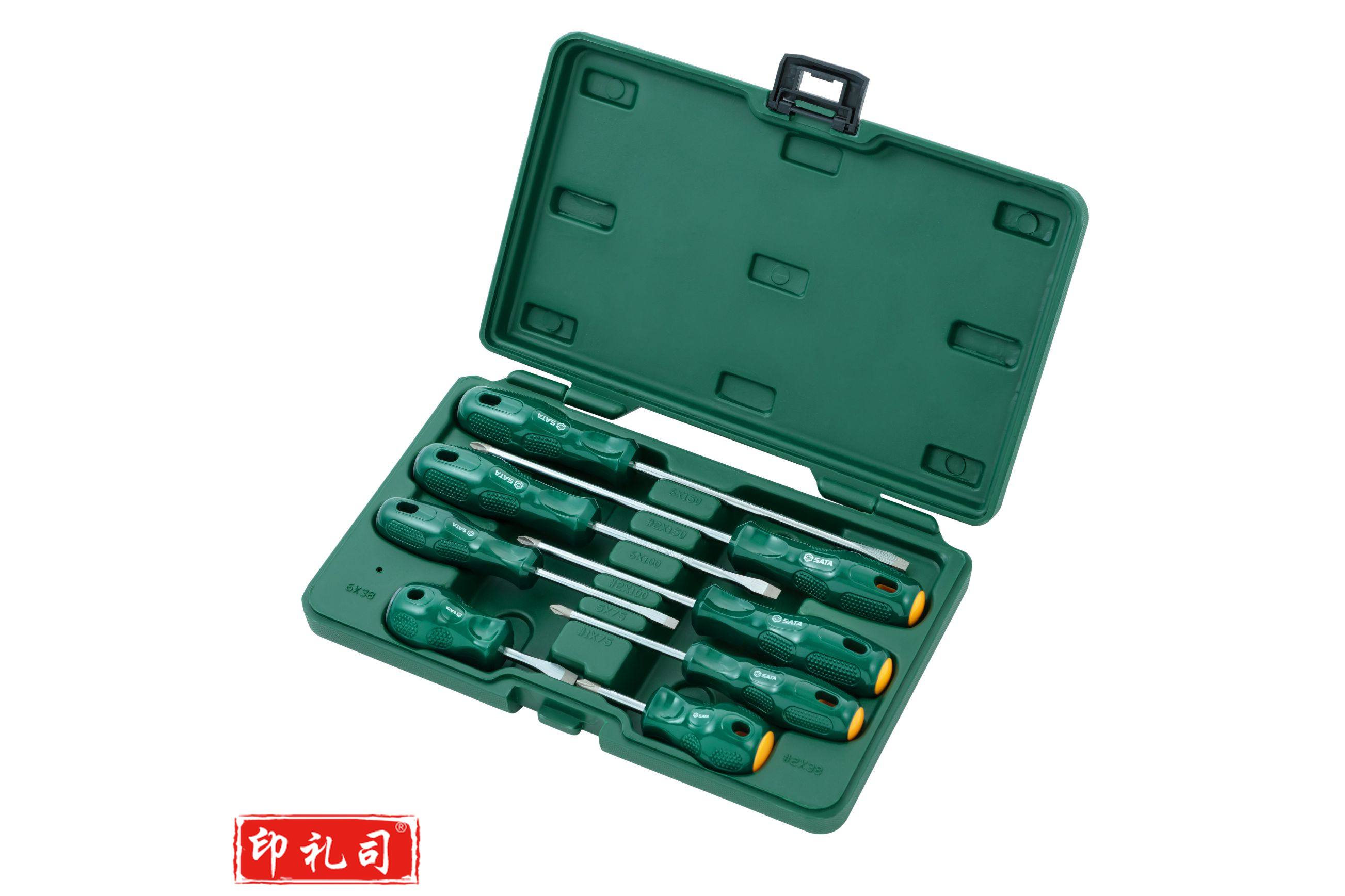 世达09306 8件A系列一字、十字螺丝批组套 官方保真