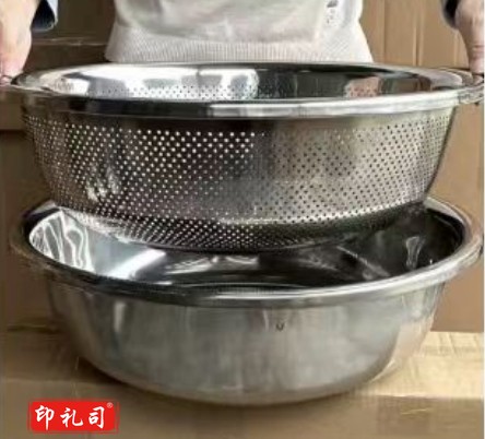304不锈钢套装漏盆+实盆