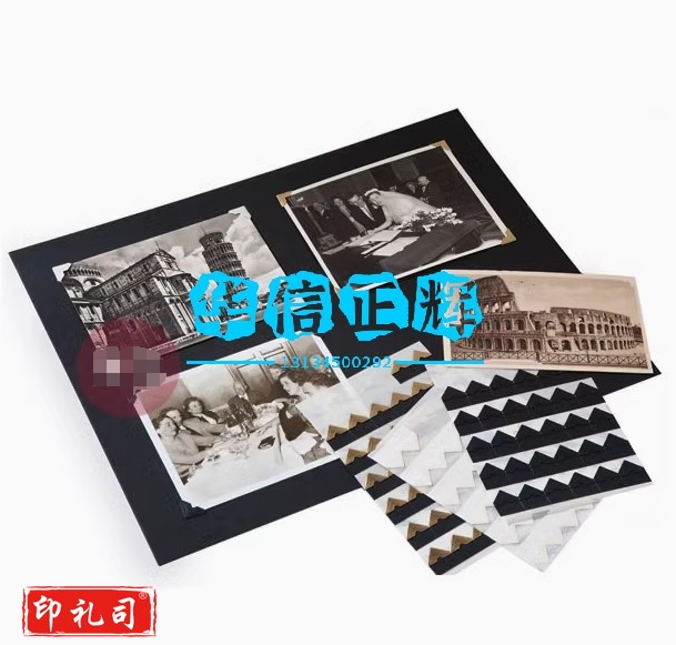 Lineco Self-Adhesive无酸自粘相角 照片无酸装裱 影像耐久