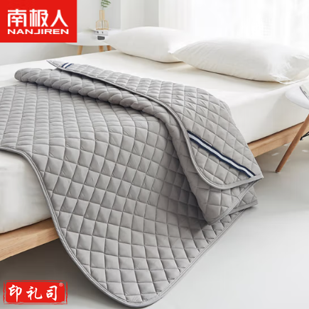 南极人NanJiren 床垫床褥 四季透气软垫床褥榻榻米床垫 折叠防滑垫被褥子双人1.5米床