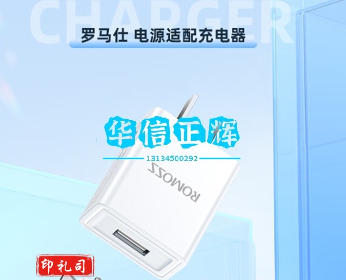 罗马仕5v2a充电头USB充电器插头