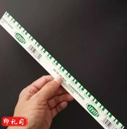 马勒塑料线间隙规大小瓦轴瓦间隙测量规曲轴中职大赛英国量规 0.025-0.075mm单条 发动机曲轴大小瓦用