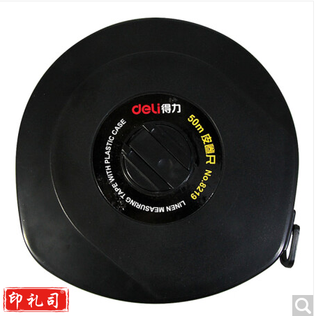 得力 8219 工程测量皮卷尺 50m 软尺 230118134242