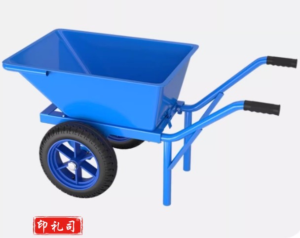 加厚独轮小推车农用单轮双轮工地斗车搬运泥沙垃圾饲料花园手推车