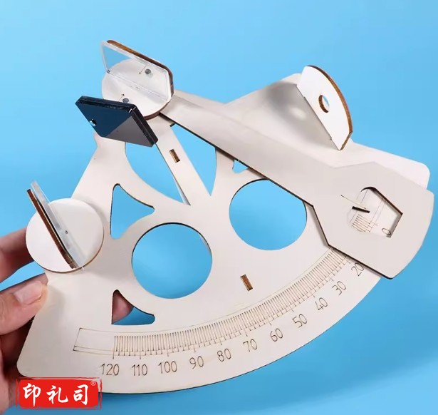 diy自制六分仪模型 科技制作小发明儿童手工玩具光学器材科学材料