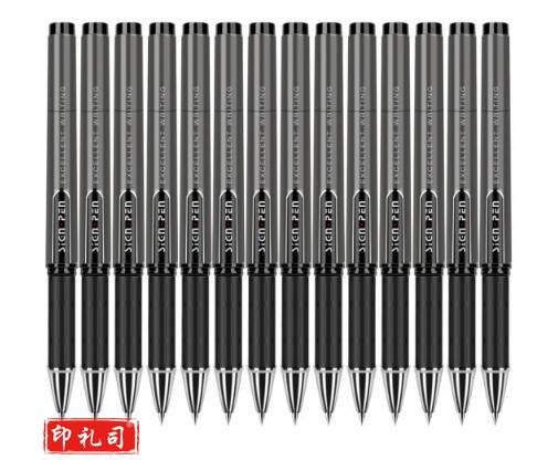 得力S73中性笔1.0mm子弹头(黑)12支/盒 230118105832