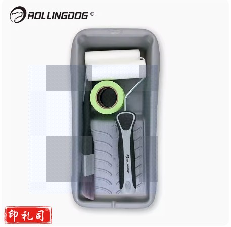 4英寸刷墙套装 乳胶漆补漆边角家具进口海绵小滚筒70199