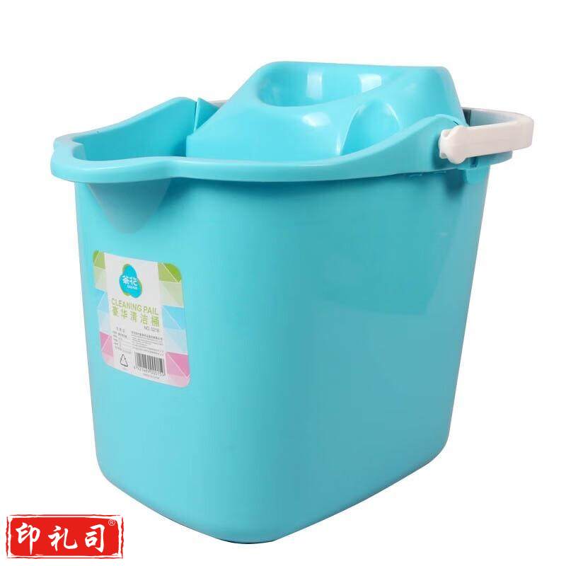 茶花拖把桶挤水拖布桶拧干桶