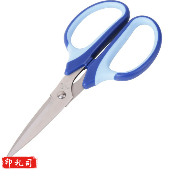 得力 6001 剪刀 全长190mm 办公剪刀 (混)
