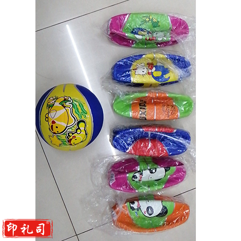 儿童蓝球玩具球小皮球孩拍拍球幼儿园专用篮球无毒3号 周长56cm（图案随机）