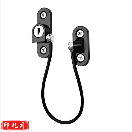 窗户锁扣防护限位器外推平开窗推拉门限位器