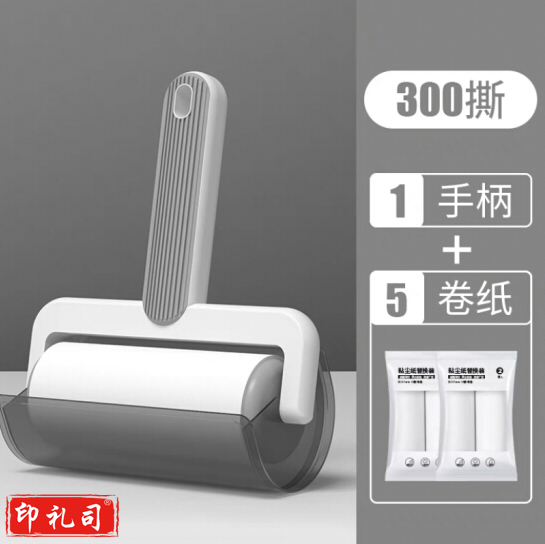 太力 粘毛器衣服粘毛滚筒除毛滚毛沾毛器 5纸1器