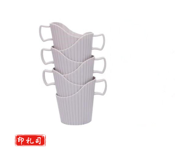 塑料杯托 一次性纸杯杯托 防烫加厚 6个/包