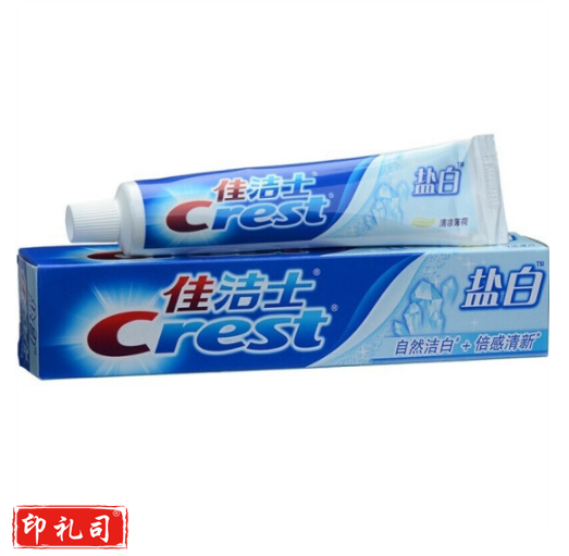 佳洁士  90g 盐白牙膏清凉薄荷香型（54支/箱）