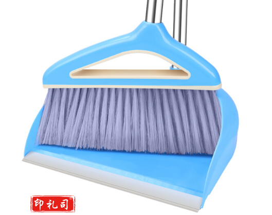 扫把簸箕套装 不锈钢扫地扫帚 软毛笤帚簸箕