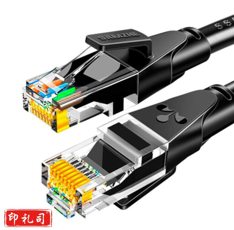 六类网线 CAT6类千兆网络跳线 八芯双绞成品网线 电脑路由器宽带网络连接线 5米 WD6050 黑色TJRRSFYJD202302070931052