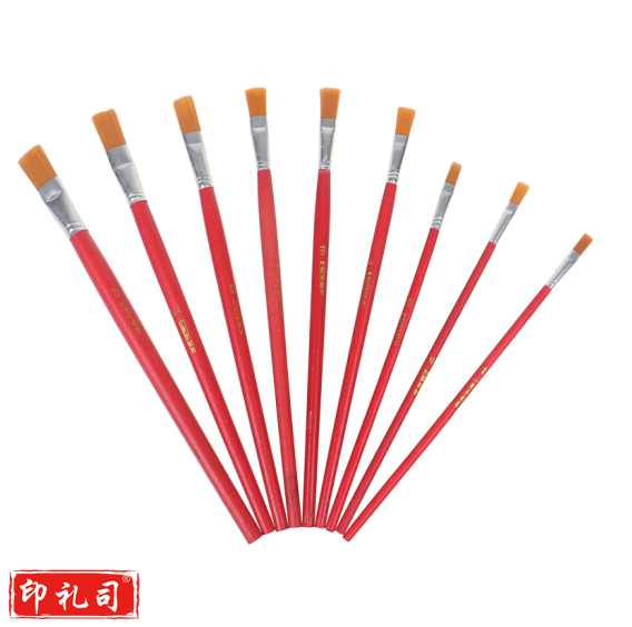 9号尼龙油画笔/水粉笔 （峰宽13mm）