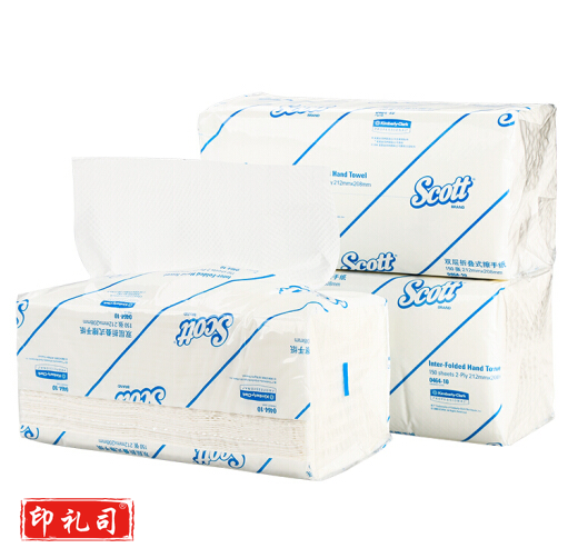 适高  抽纸纸巾，每包300张，一箱60包  货号：YC