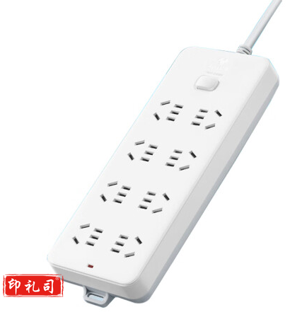 公牛(BULL)过载保护插座/插线板/插排/排插/接线板/拖线板 8位总控全长3米 GN-217