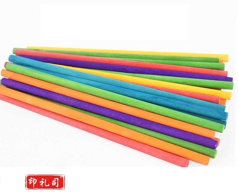 DIY手工建筑模型材料竹木棒、圆木棍、细竹棍 小木棍 150*5毫米 100支一捆