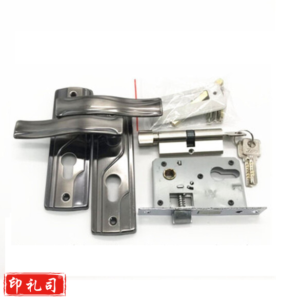  卧室门锁 标准锁体 家用防盗门把手 锁具配件