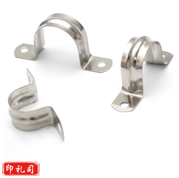 骑马卡不锈钢管卡  固定卡扣线管卡  货号：YC