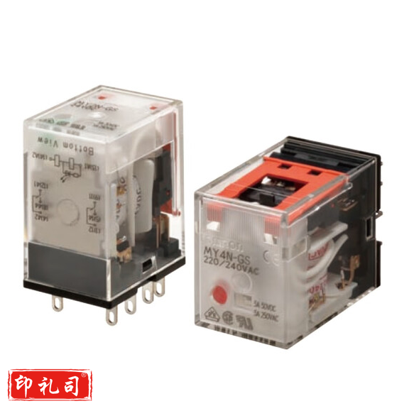 继电器  中间继电器MY2N-J含底座AC220V     货号：GD