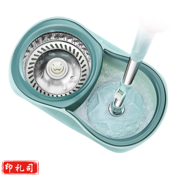 旋转拖把桶 免手洗拖布桶 懒人墩布好神拖 家用手压拖地桶 干湿两用瓷砖木地板拖地神器