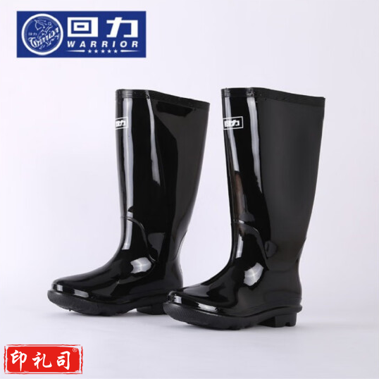 回力 雨鞋818高筒雨靴 防滑耐磨加厚劳保水靴  818高筒水靴  货号：LJ