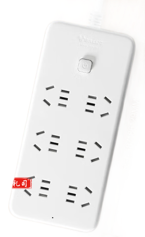 公牛(BULL)新国标插座/插线板/插排/排插/接线板/拖线板公牛 新GN-109K(B) 吸塑 6位总控全长3米