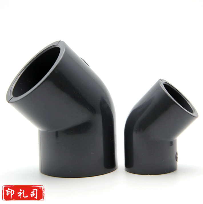 ABS弯头 45°弯头 75mm 货号：JC
