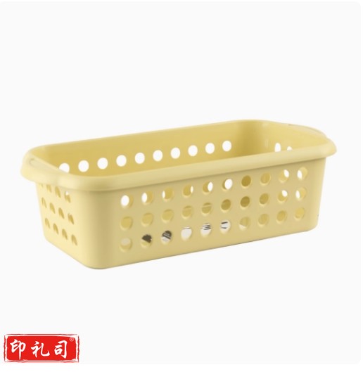 桌面收纳筐  塑料镂空收纳筐    货号：WY