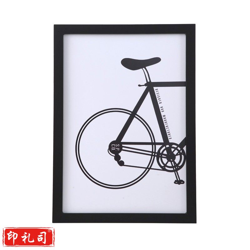 相框实木画框装裱挂墙摆挂两用简约照片墙木框7寸