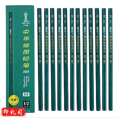 中华2B铅笔/考试铅笔 12支/盒 101