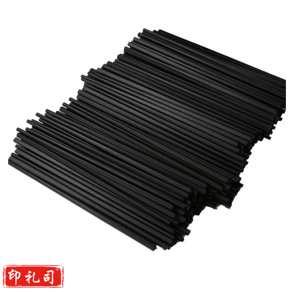 黑色磨砂密胺筷子25Cm 酒店筷子紫外线消毒防霉消毒机专用筷子