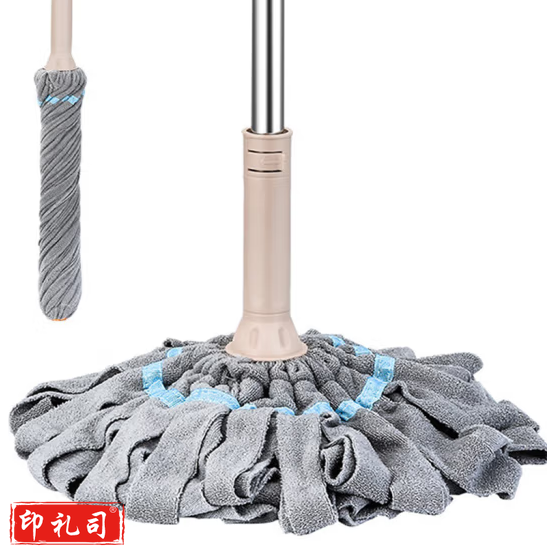 雅高 YG-034必卡锁拧水拖把 纤维材质头 免手洗懒人拖布