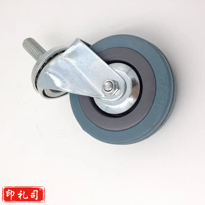 巨联（JULIAN）丝扣脚轮，75*21